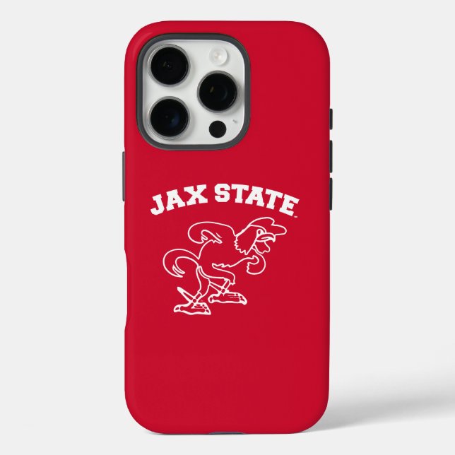 Coques Case-Mate iPhone Jacksonville State University JAX State Gamecocks (Verso)