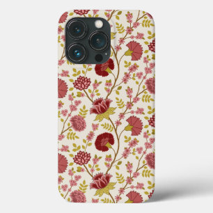 Case-Mate iPhone Case Jacobean Floral Pattern Rouge Rose Gold Crème