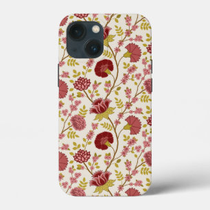 Case-Mate iPhone Case Jacobean Floral Pattern Rouge Rose Gold Crème