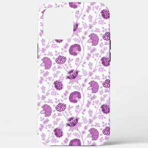 Case-Mate iPhone Case Jacobean Floral Répétition Motif Pinks sur Blanc