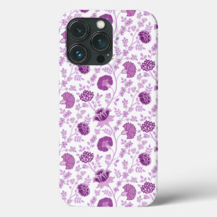 Case-Mate iPhone Case Jacobean Floral Répétition Motif Pinks sur Blanc