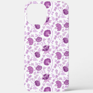 Case-Mate iPhone Case Jacobean Floral Répétition Motif Pinks sur Blanc