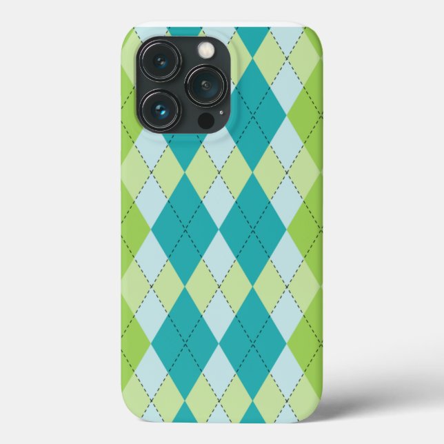 Coques Case-Mate iPhone Jacquard turquoise Melon Mod (Verso)