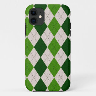 Etui iPhone Case-Mate Jacquard vert irlandais