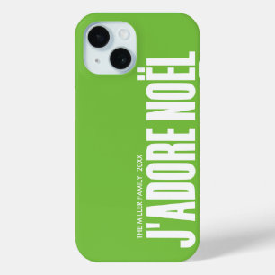 Coque Case-Mate iPhone J'adore Noël!