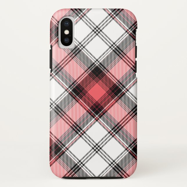 Coques Case-Mate iPhone J'adore Plaid (Dos)