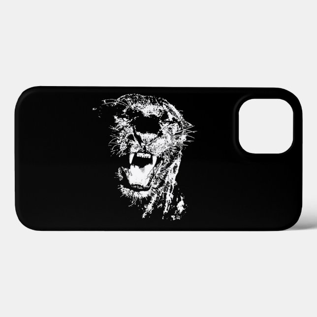 Coques Case-Mate iPhone Jaguar Pop Art (Verso (horizontal))