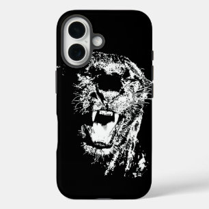Coques iPhone 16 Jaguar Pop Art