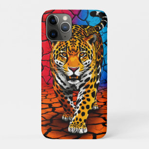 Case-Mate iPhone Case Jaguar sur fond de terre fissurée