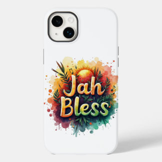 Coque Case-Mate iPhone Jah Bless Reggae Watercolor Case – Rasta Vibes 