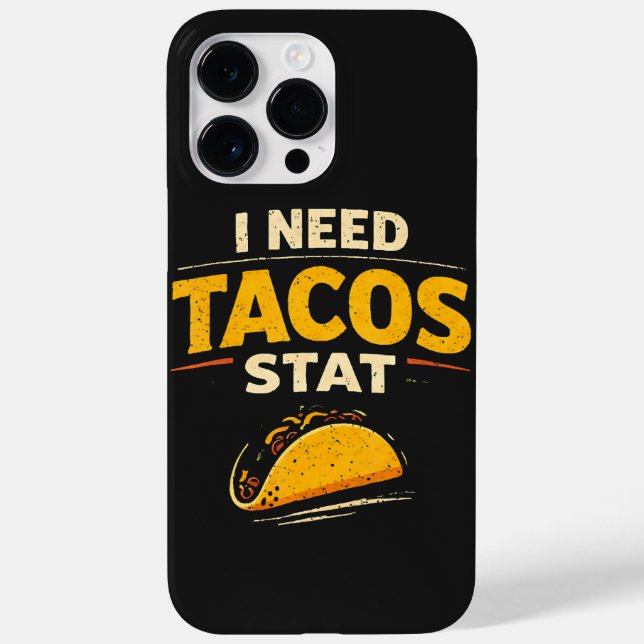 Coques Case-Mate iPhone J'ai besoin de tacos stat (Verso)