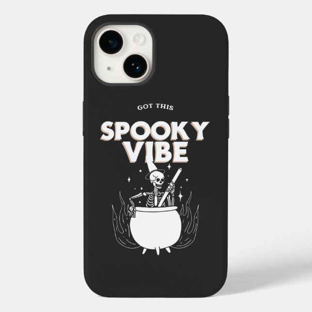 Coques Case-Mate iPhone J'Ai Cette Vibe Éffrayante (Verso)
