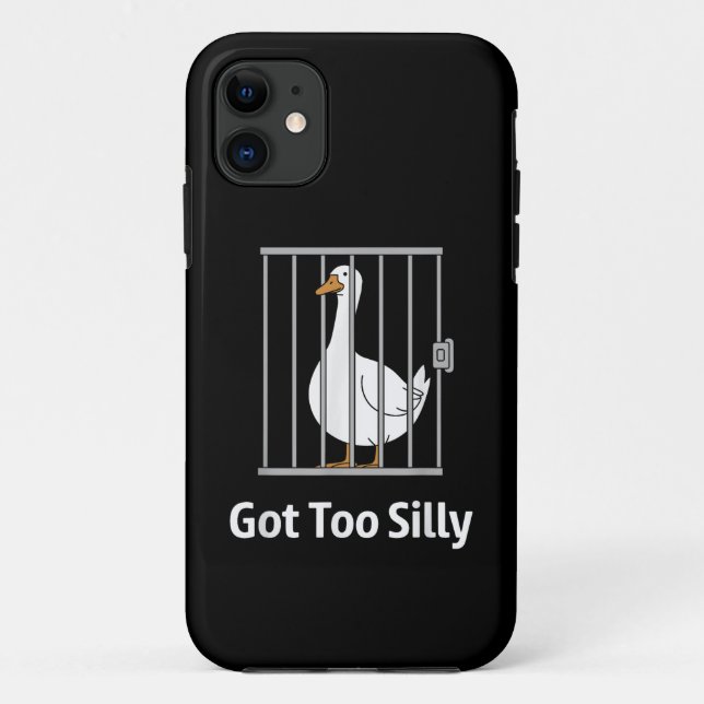 Coques Case-Mate iPhone J'ai eu trop bête Humour de jeu d'oies pour l'amou (Dos)