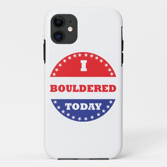 Coques Case-Mate iPhone J'ai fait du bloc aujourd'hui (Dos)