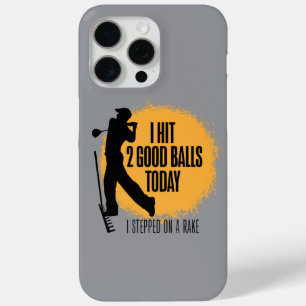 Coque Case-Mate iPhone J'ai frappé 2 bonnes balles aujourd'hui - golf drô