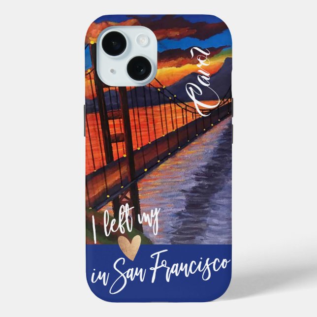 Coques Case-Mate iPhone "J'Ai Laissé Mon Coeur À San Francisco" Iphone Per (Verso)