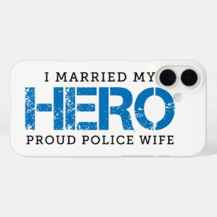 Coques iPhone 16 Plus J'Ai Marié Mon Héros - Femme de police
