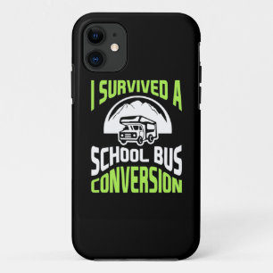 Case-Mate iPhone Case J'Ai Survécu À Une Conversion De Bus Scolaire