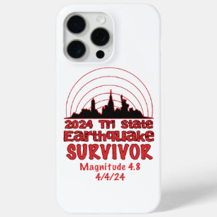 Coque Case-Mate iPhone J'ai survécu au tremblement de terre de NYC Tri St