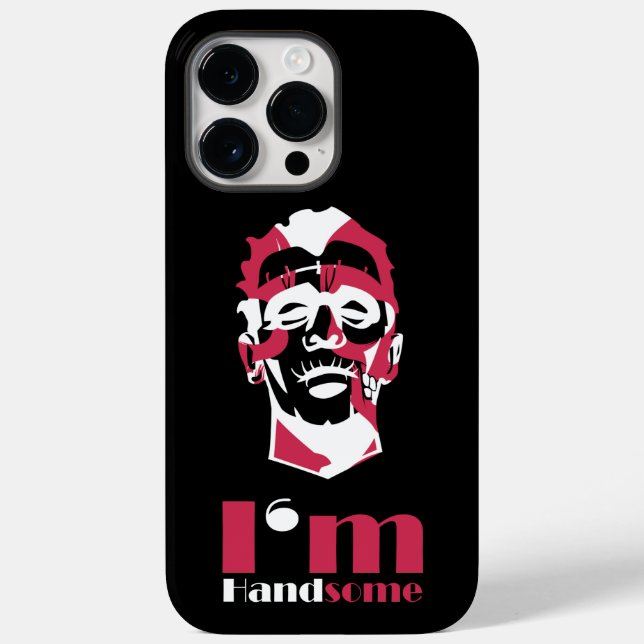 Coques Case-Mate iPhone J'ai un visage abstrait beau (Verso)