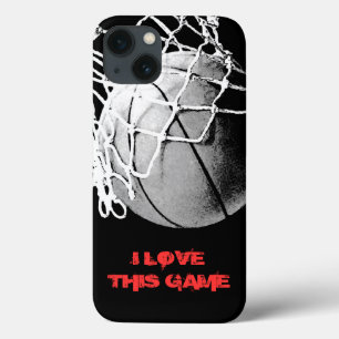 Etui iPhone 13 J'Aime Ce Jeu Basketball