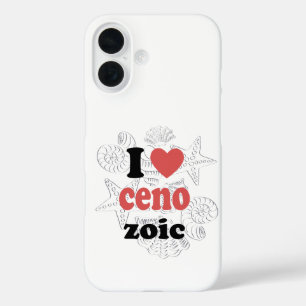 Coque Pour iPhone 16 J'aime Cénozoïque drôle de citation pour les scien