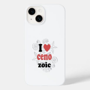 Coque Case-Mate iPhone J'aime Cénozoïque drôle de citation pour les scien