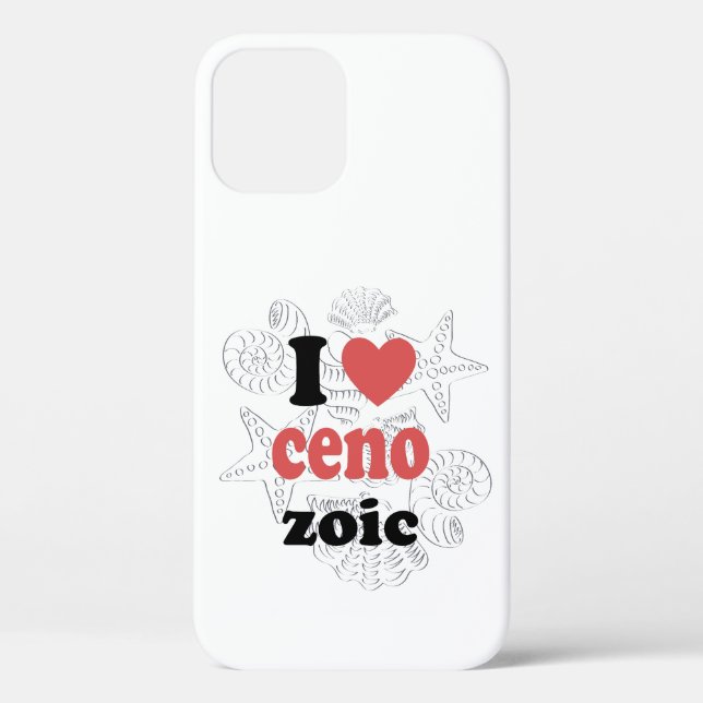 Coques Case-Mate iPhone J'aime Cénozoïque drôle de citation pour les scien (Verso)