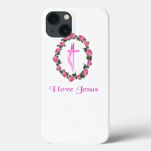 Coques Case-Mate iPhone J'aime des cas de téléphone de Jésus (Verso)