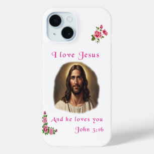 Coque Case-Mate iPhone J'aime Jésus