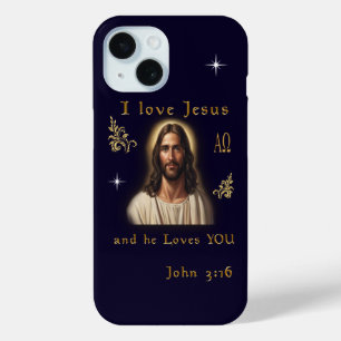 Coque Case-Mate iPhone J'aime Jésus