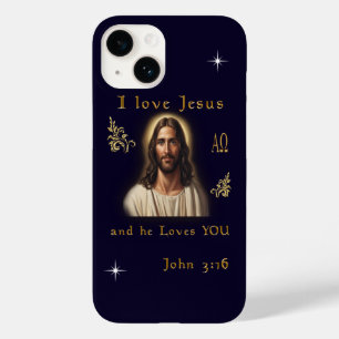Coque Case-Mate iPhone J'aime Jésus