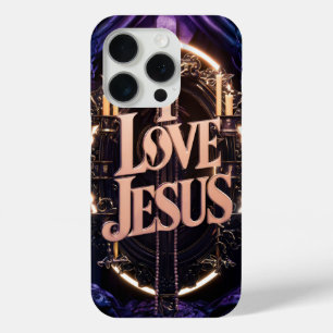 Coque Case-Mate iPhone J'aime Jésus #8