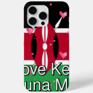 Coque Case-Mate iPhone J'Aime ! Kenya Hakuna Matata