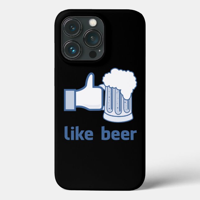 Coques Case-Mate iPhone J'aime la bière (Verso)