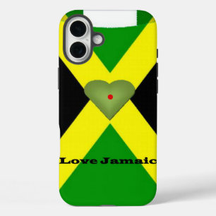 Coque Pour iPhone 16 Plus J'aime la Jamaïque, bonne journée et meilleure nui