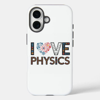 COQUE POUR iPhone 16 J'AIME LA PHYSIQUE