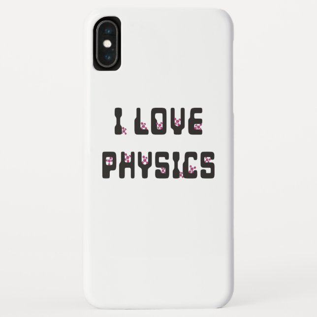 Coques Case-Mate iPhone J'aime la physique (Dos)