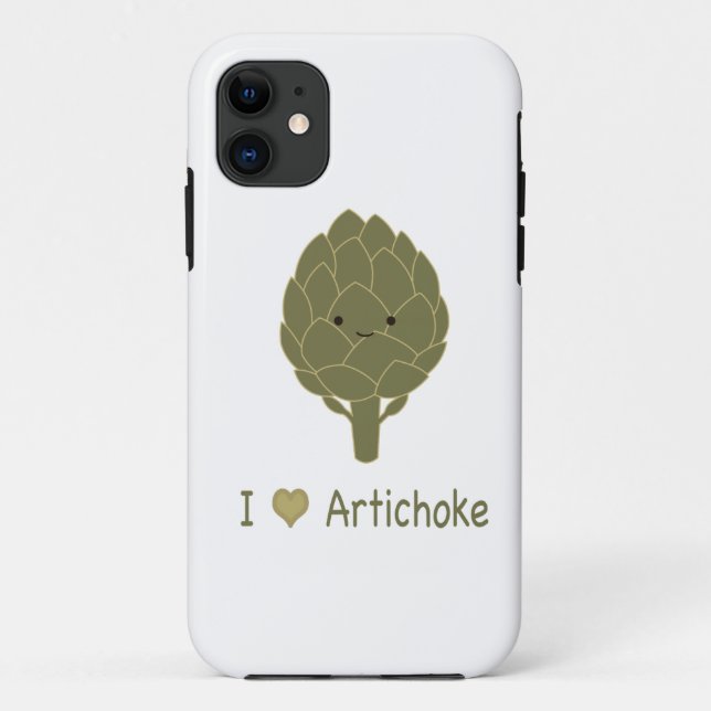 Coques Case-Mate iPhone J'aime l'artichaut (Dos)