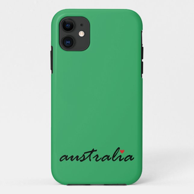 Coques Case-Mate iPhone J'aime l'Australie (Dos)