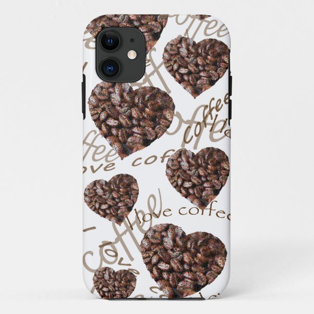 Coques Case-Mate iPhone J'Aime Le Café ! ! (Dos)
