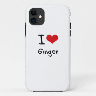 Coque Case-Mate iPhone J'aime le gingembre