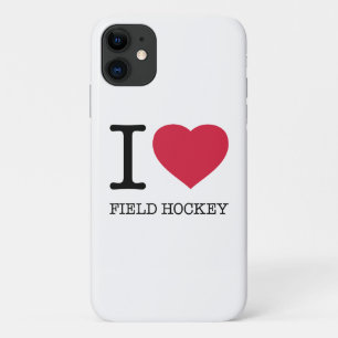 Case-Mate iPhone CASE J'AIME LE HOCKEY SUR LE TERRAIN