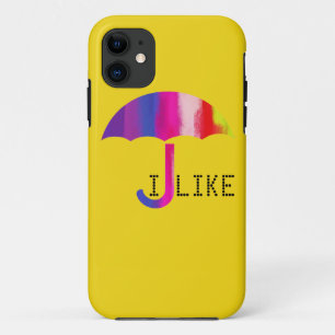 Coque iPhone 11 J'Aime Le Parapluie