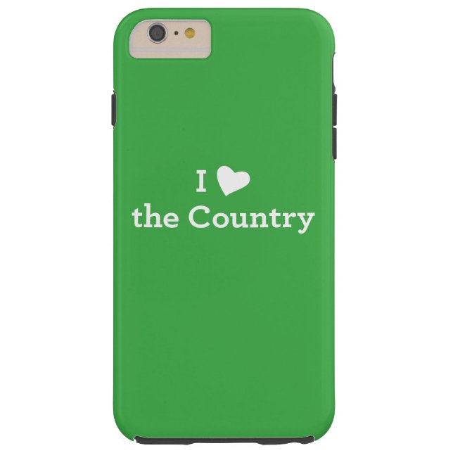 Coques Case-Mate iPhone J'aime le pays (Dos)