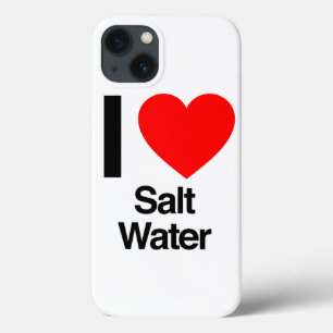 iPhone 13 Case j'aime l'eau salée