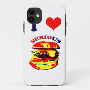 Etui iPhone Case-Mate J'Aime Les Burgers Sérieux