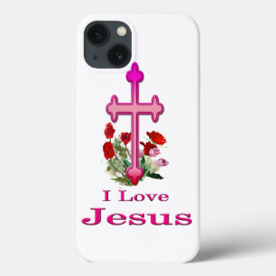 Etui iPhone 13 J'aime les cadeaux de Jésus