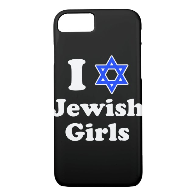 Coques Case-Mate iPhone J'aime les filles juives (Dos)