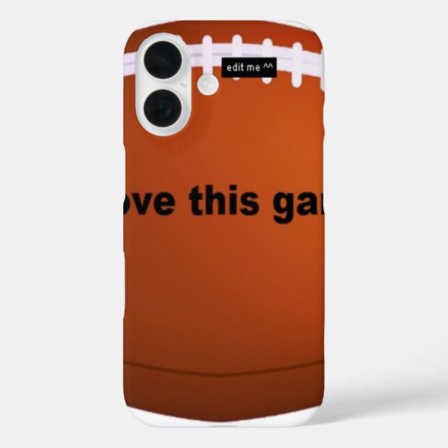 Coques Case-Mate iPhone J'aime les footballs américains.png (Verso)